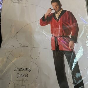 Red Jacket with Black Trim